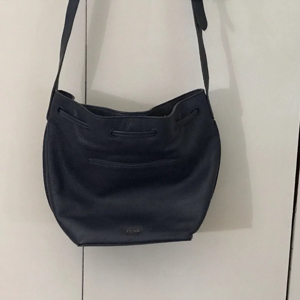 The Sak‎ Leather Embroidered Purse With Drawstring 13